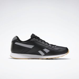 Adidasy Męskie Reebok Royal Glide Lux Czarne/Szare/Białe PL 80BCGPD